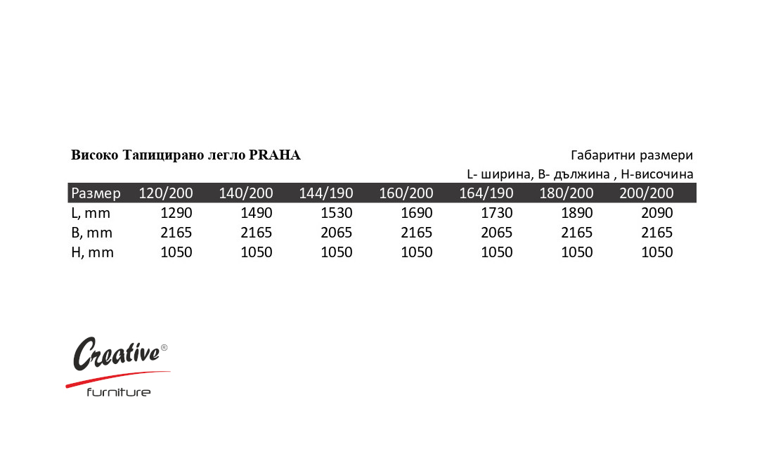ТАПИЦИРАНО ЛЕГЛО PRAHA