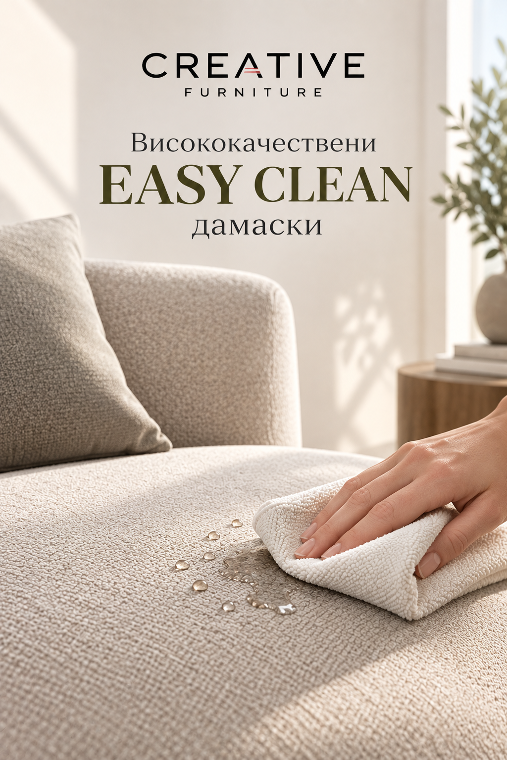 Висококачествени EASY CLEAN дамаски