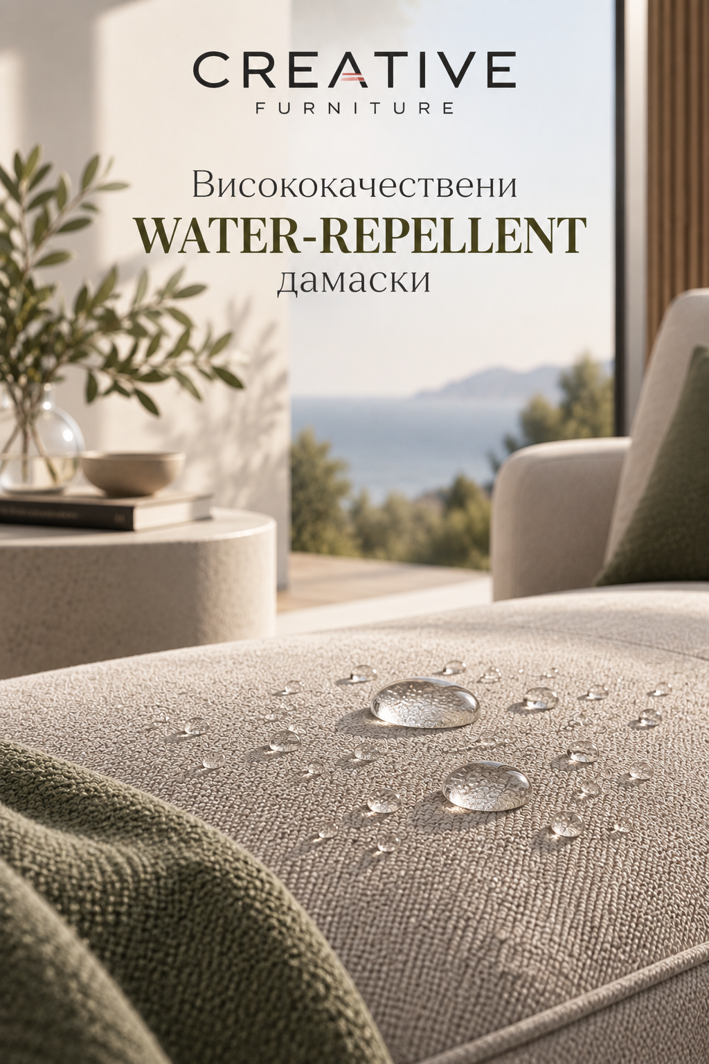 Висококачествени WATER-REPELLENT дамаски